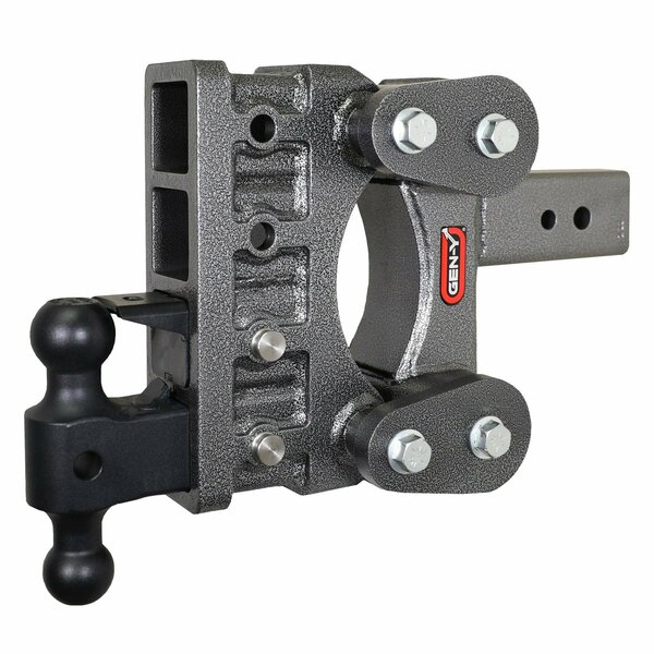 Gen-Y Hitch The Boss Series-Torsion Flex, 3" Shank, Hitch, Versa-Ball/Pintle, GH-2224 GH-2224